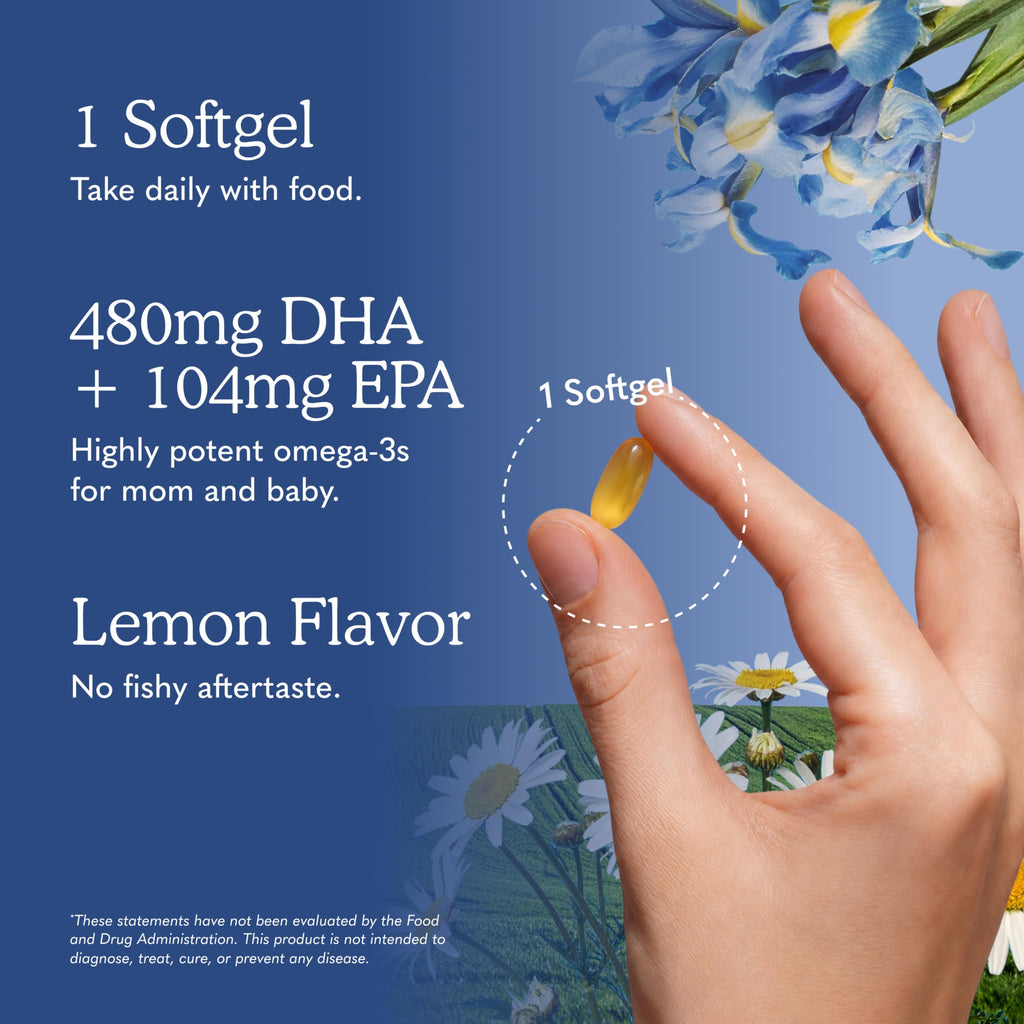 Garden of Life Minami Prenatal Omega-3 DHA Fish Oil – Lemon

