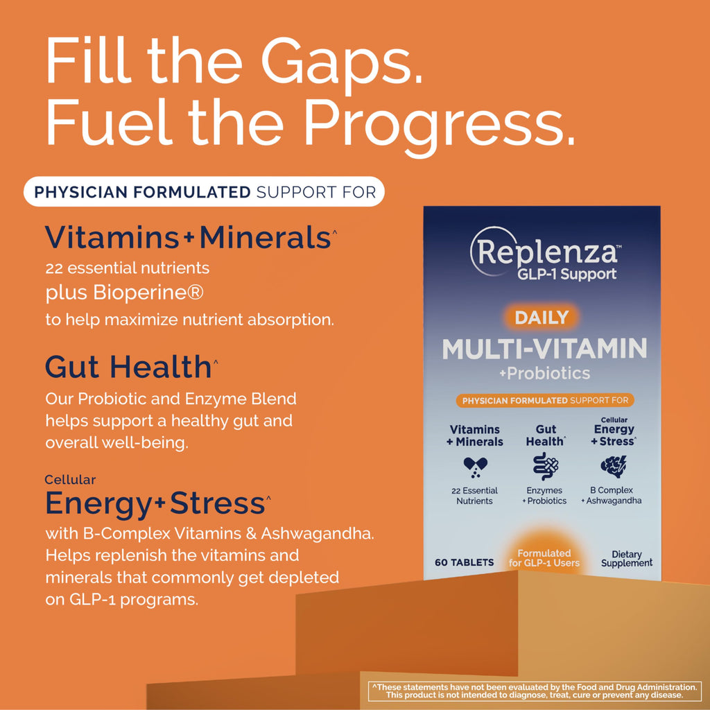 Replenza GLP-1 Nutritional Supplement for Gut Health

