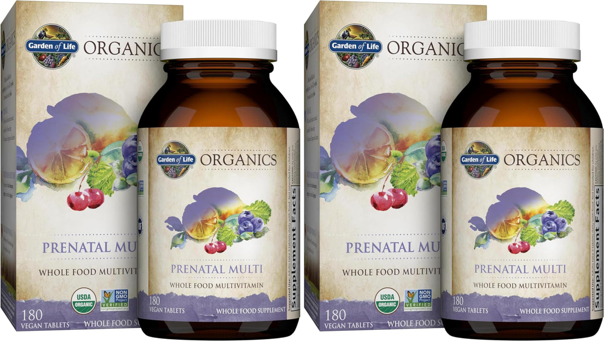 Garden of Life Organics Prenatal Multivitamin – Vegan