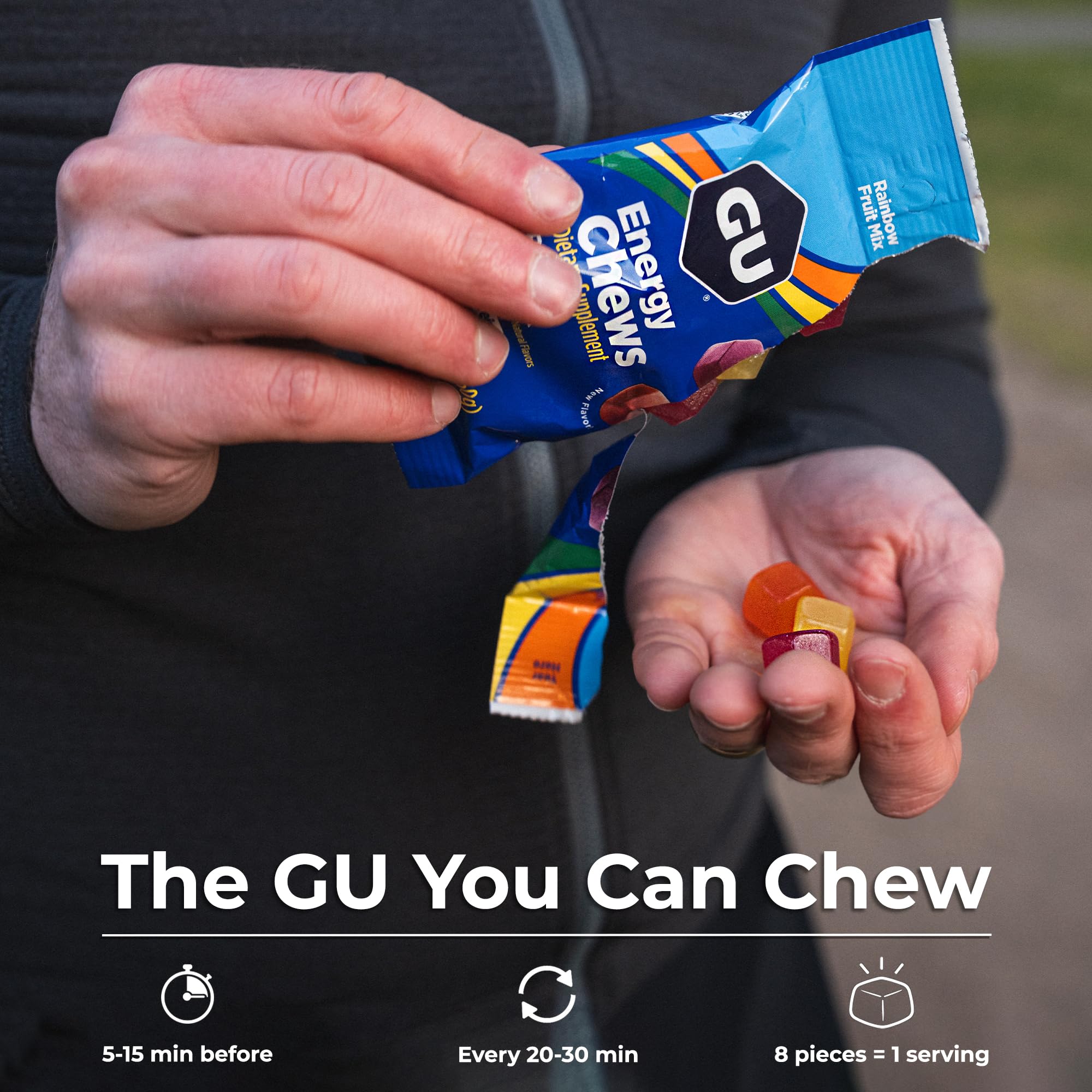 GU Energy Chews Assorted Flavors | Endurance Fuel

