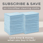 S&T INC Microfiber Cleaning Cloths - Lint-Free Towels

