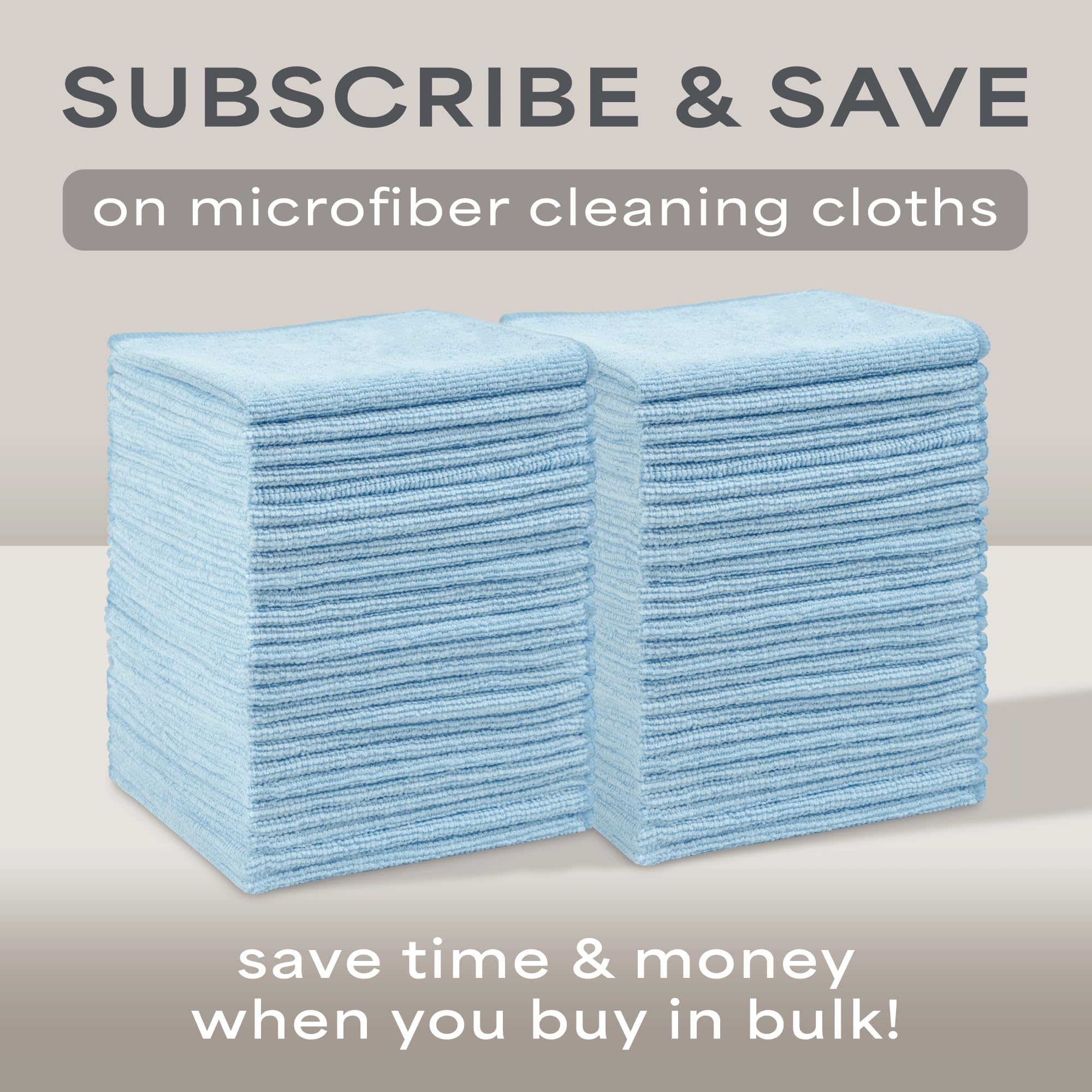 S&T INC Microfiber Cleaning Cloths - Lint-Free Towels


