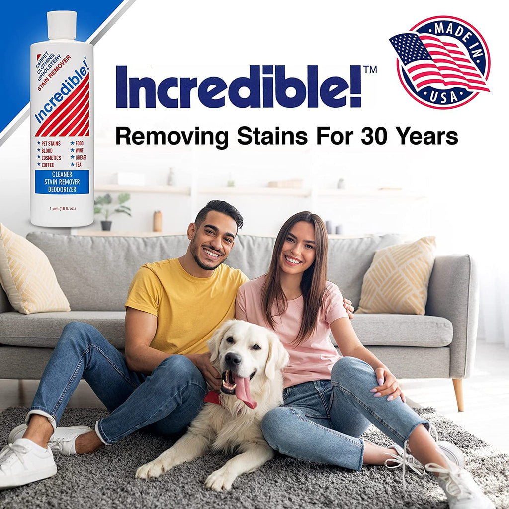Incredible Stain Remover - Instant Spot & Odor Eliminator

