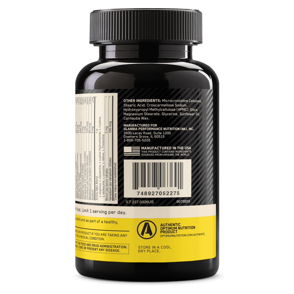 Opti-Men Multivitamin for Men Immune Support | Optimum Nutrition

