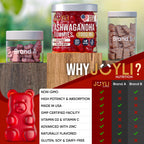 JOYli Ashwagandha Gummies for Sleep and Stress

