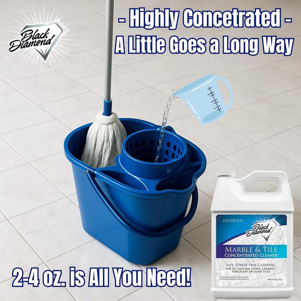 Black Diamond Marble & Tile Cleaner No-Rinse Concentrate

