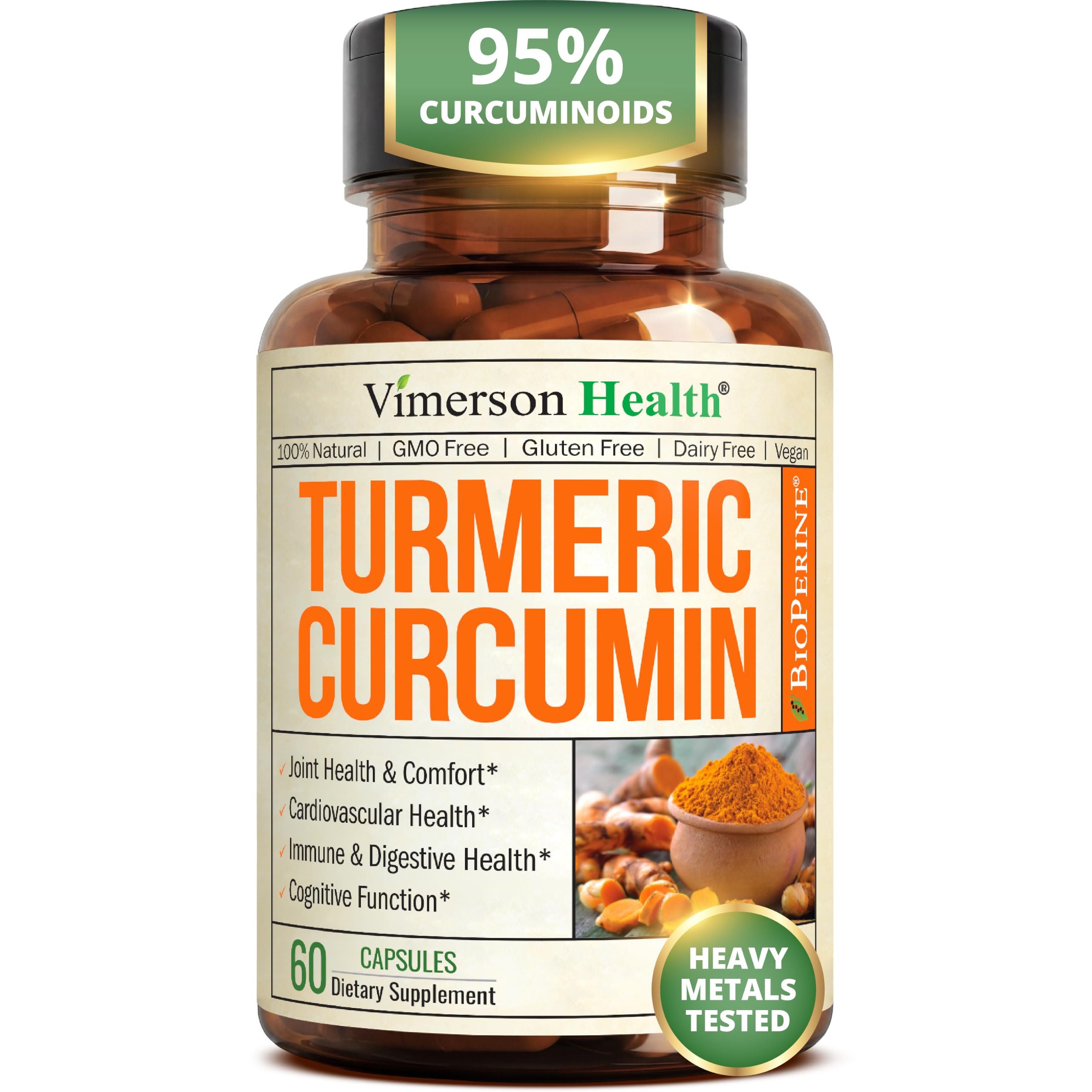 Turmeric Curcumin with BioPerine for Absorption

