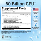 Dr. Berg Probiotic Supplement for Digestive Health

