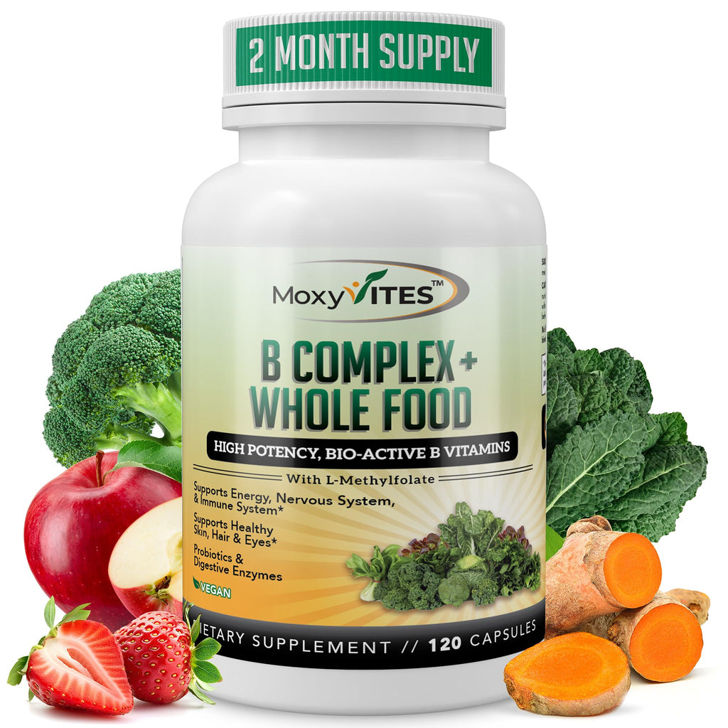 MoxyVites Vitamin B Complex – Energy Support

