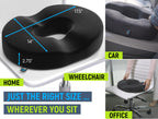 Donut Seat Cushion for Tailbone Pain Relief | Coccyx Comfort

