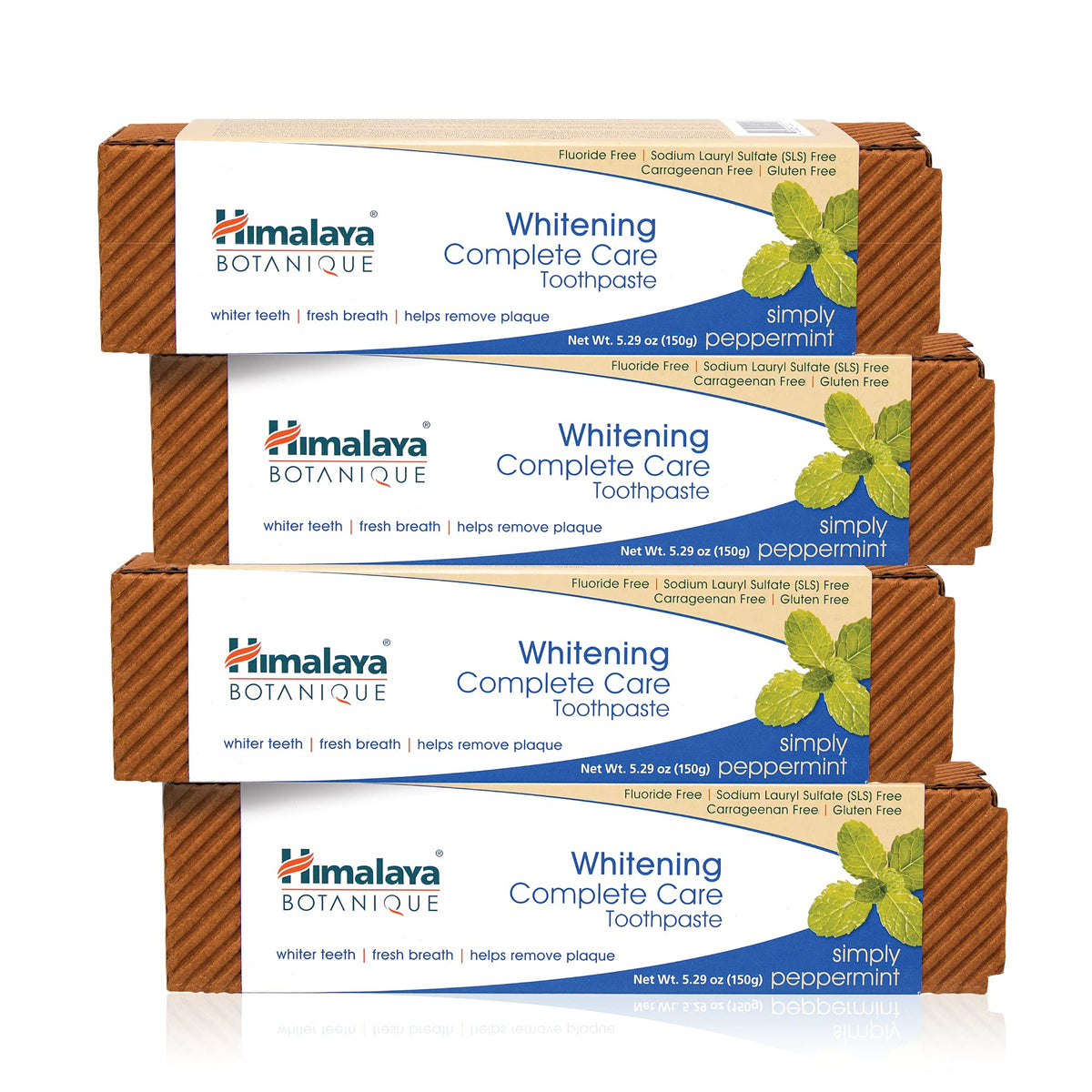 Himalaya Botanique Whitening Complete Care Toothpaste - Fluoride Free, Cruelty Free