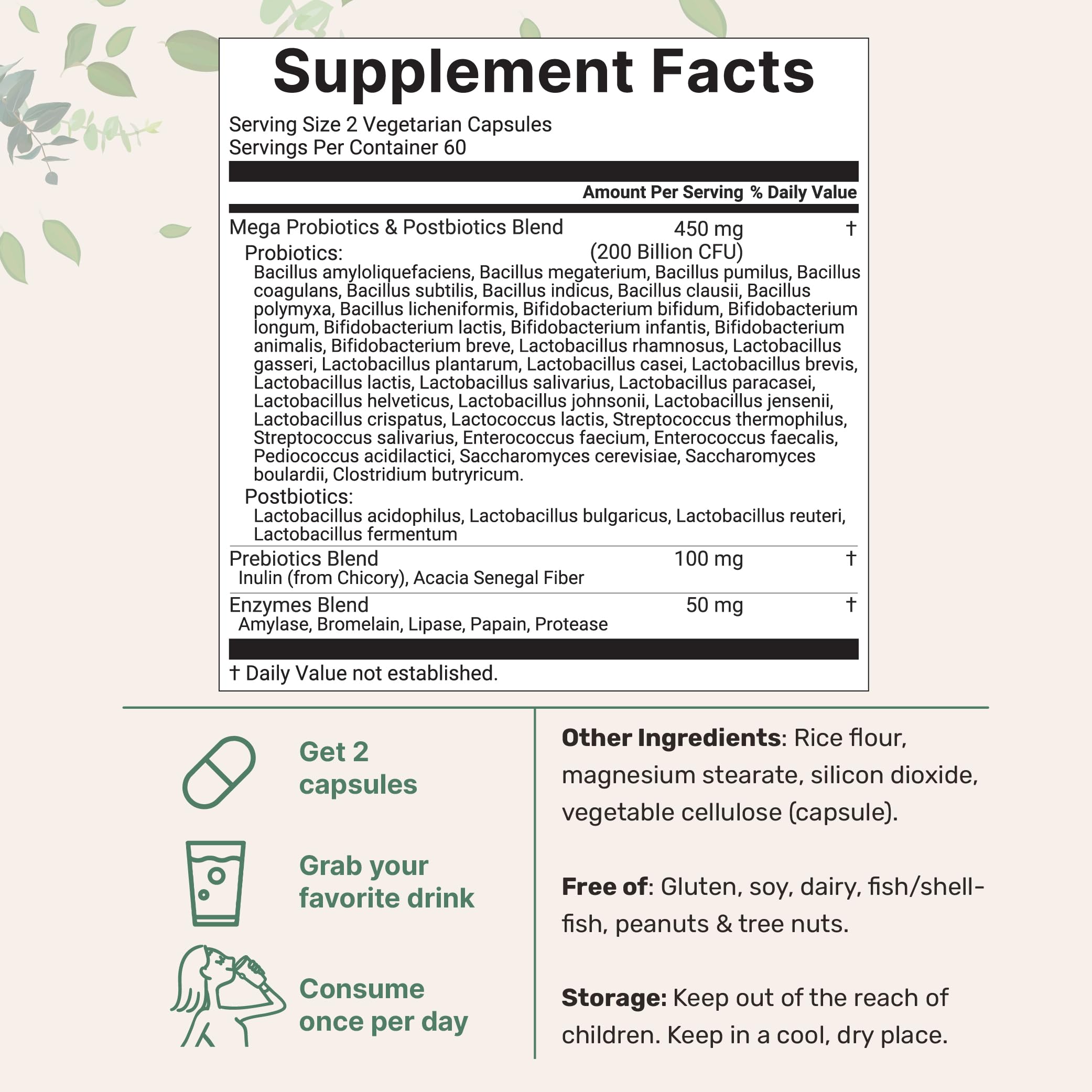 Micro Ingredients Probiotics for Digestive Health

