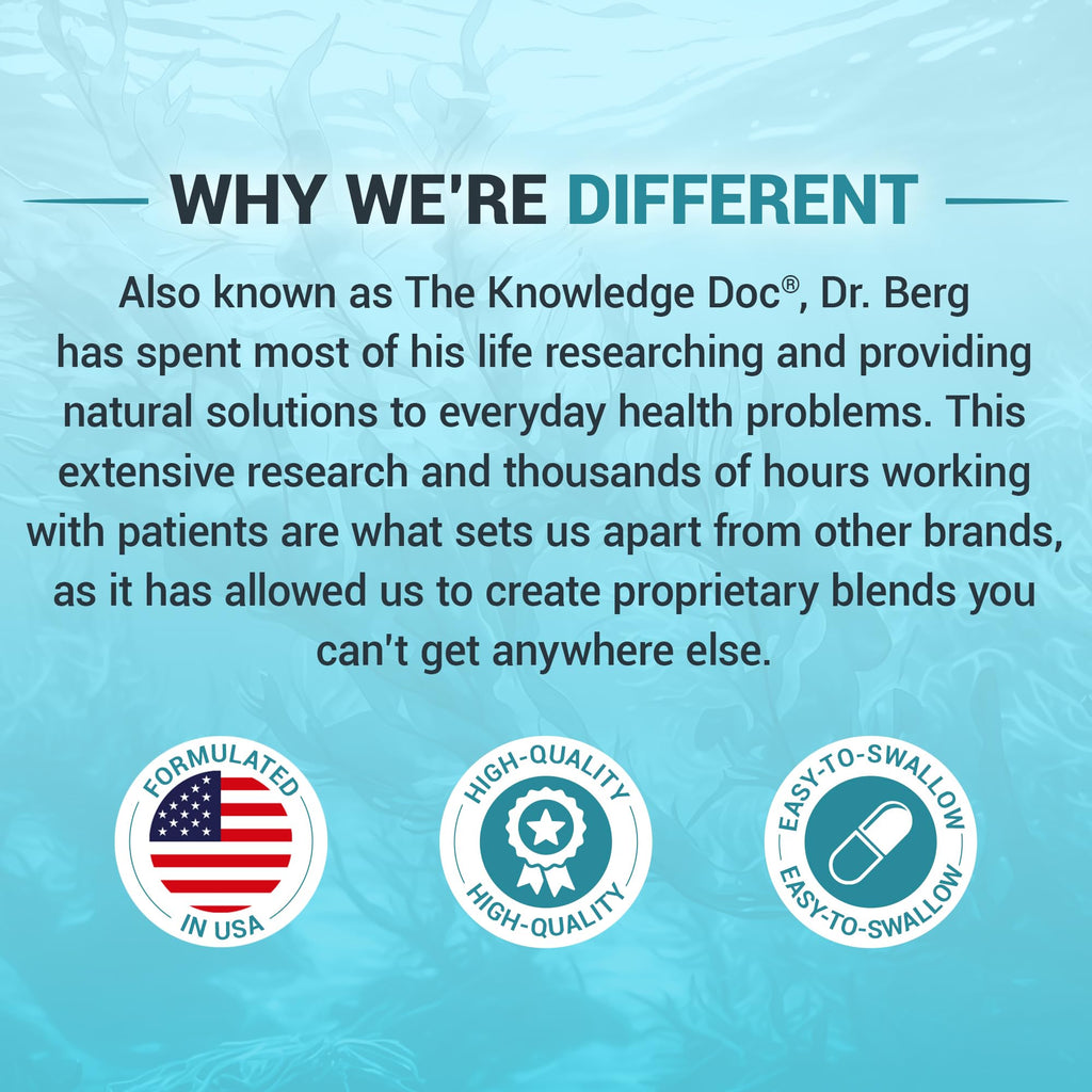 Dr. Berg Sea Kelp Iodine with Algae Blend


