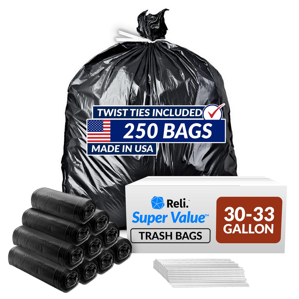 Reli. Heavy-Duty Trash Bags | Durable Cleanup

