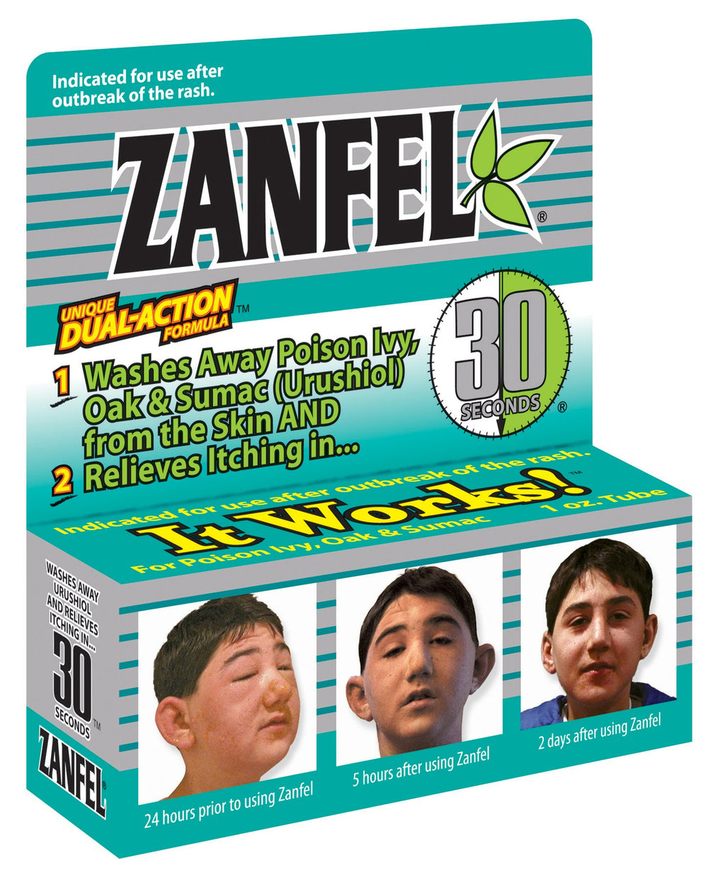 ZANFEL Poison Ivy Wash Topical Solution | Fast Relief

