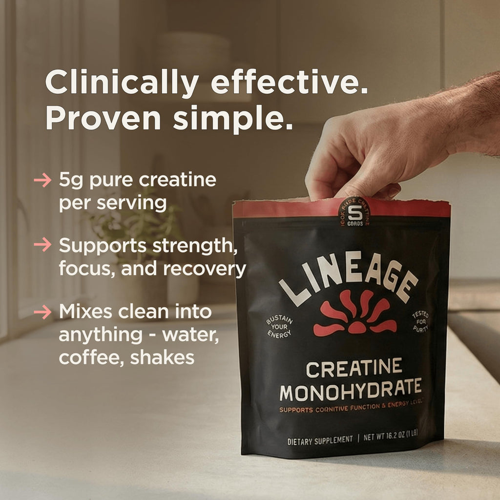 Lineage Provisions Creatine Monohydrate Micronized Sea Salt

