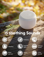 Babelio White Noise Sound Machine Travel | Sleep Aid

