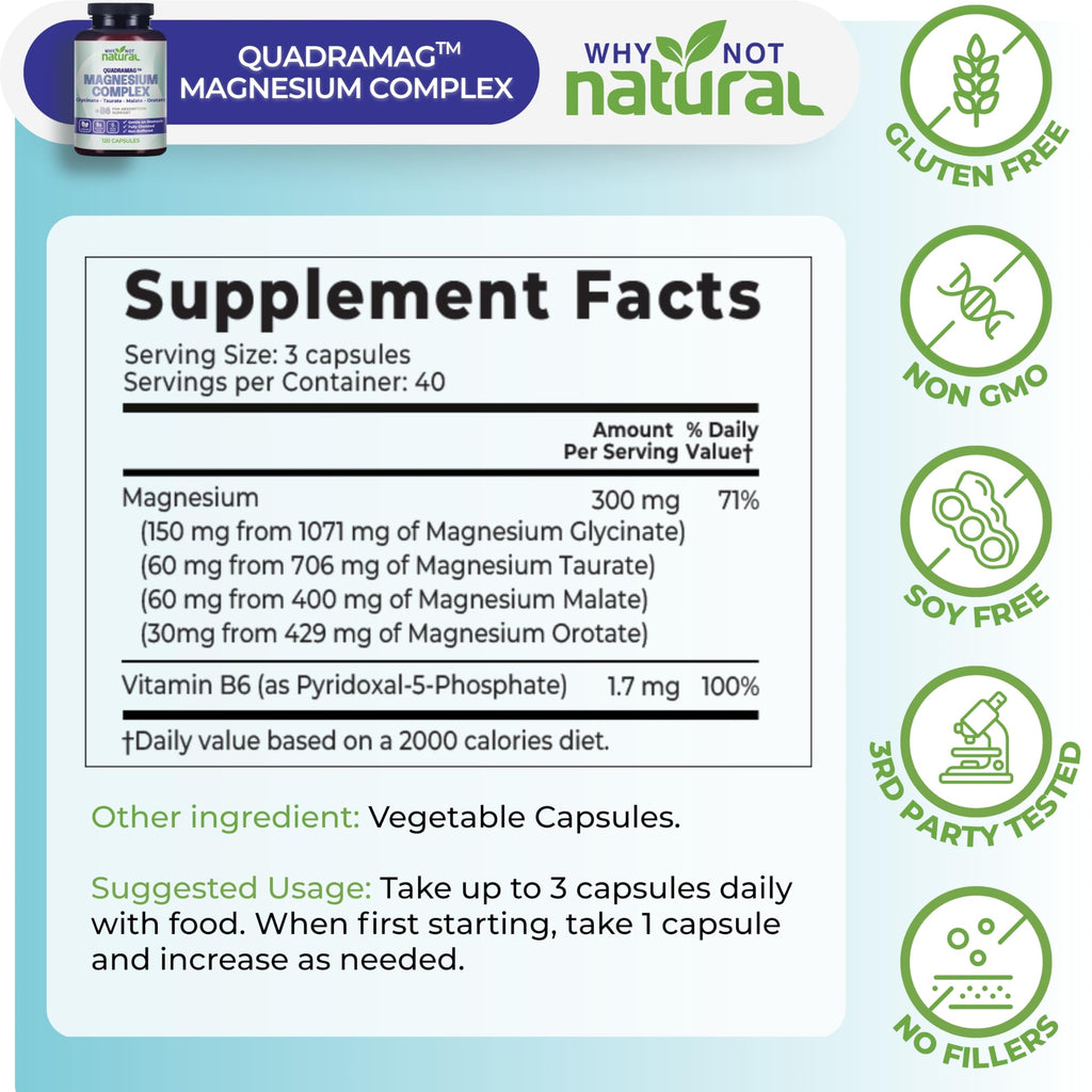 Magnesium Complex Supplement for Relaxation

