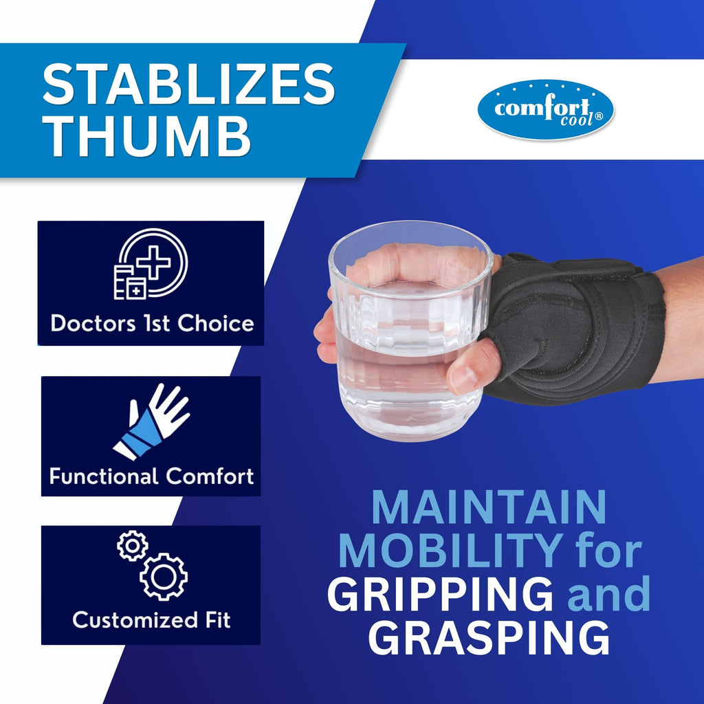 Comfort Cool CMC Thumb Brace - Arthritis Restriction Splint

