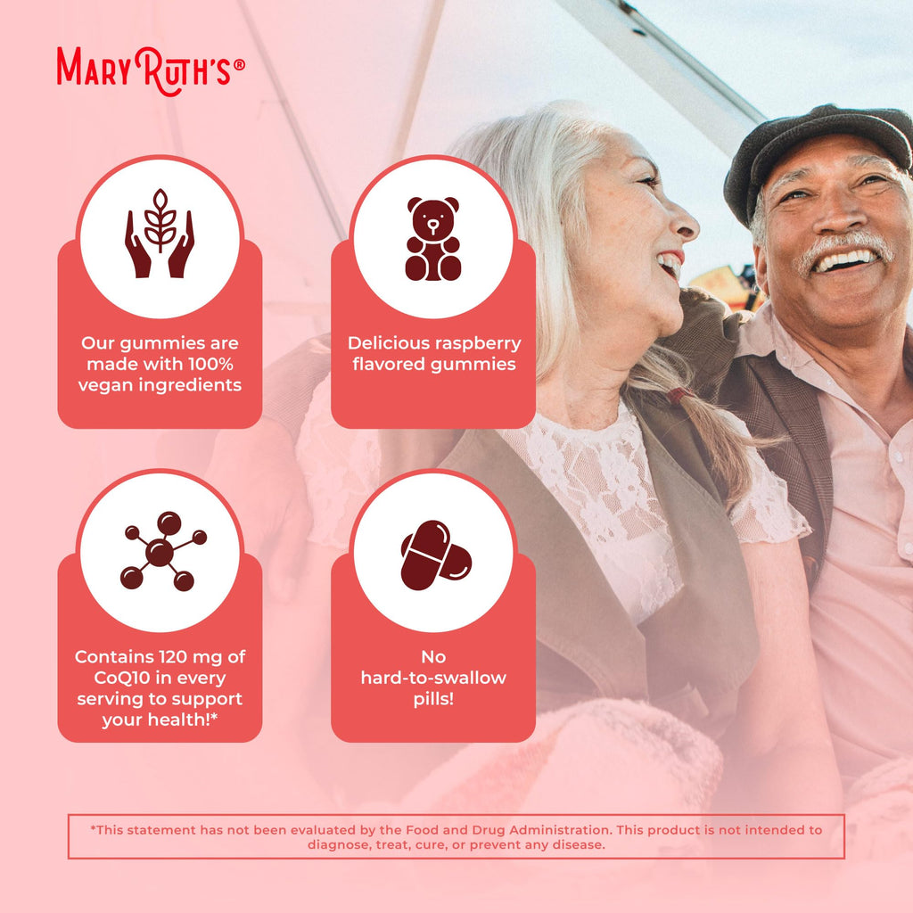 MaryRuth Organics CoQ10 Gummies | Heart Health Support

