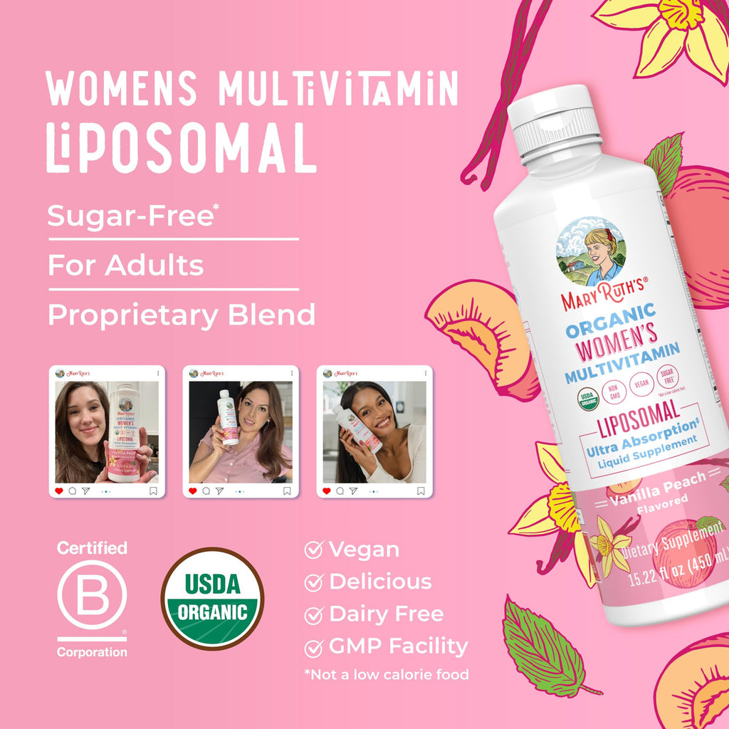 MaryRuth’s Organic Women’s Liposomal Multivitamin

