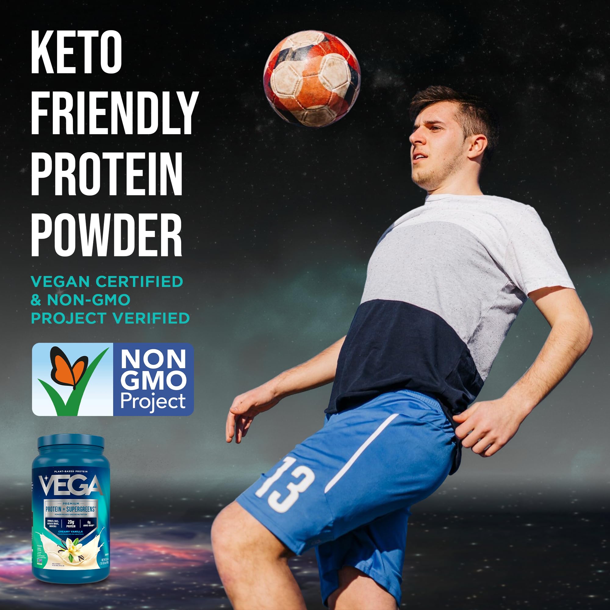 Vega Protein Powder + Supergreens

