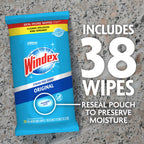 Windex Glass Cleaning Wipes Original Scent

