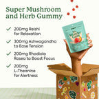 Plant People WonderCalm Gummies Ashwagandha & Mushrooms

