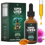 SuperBonsai Milk Thistle Drops - Doctor-Formulated, Vegan

