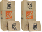 Home Depot Heavy-Duty Brown Paper Lawn Refuse Bags

