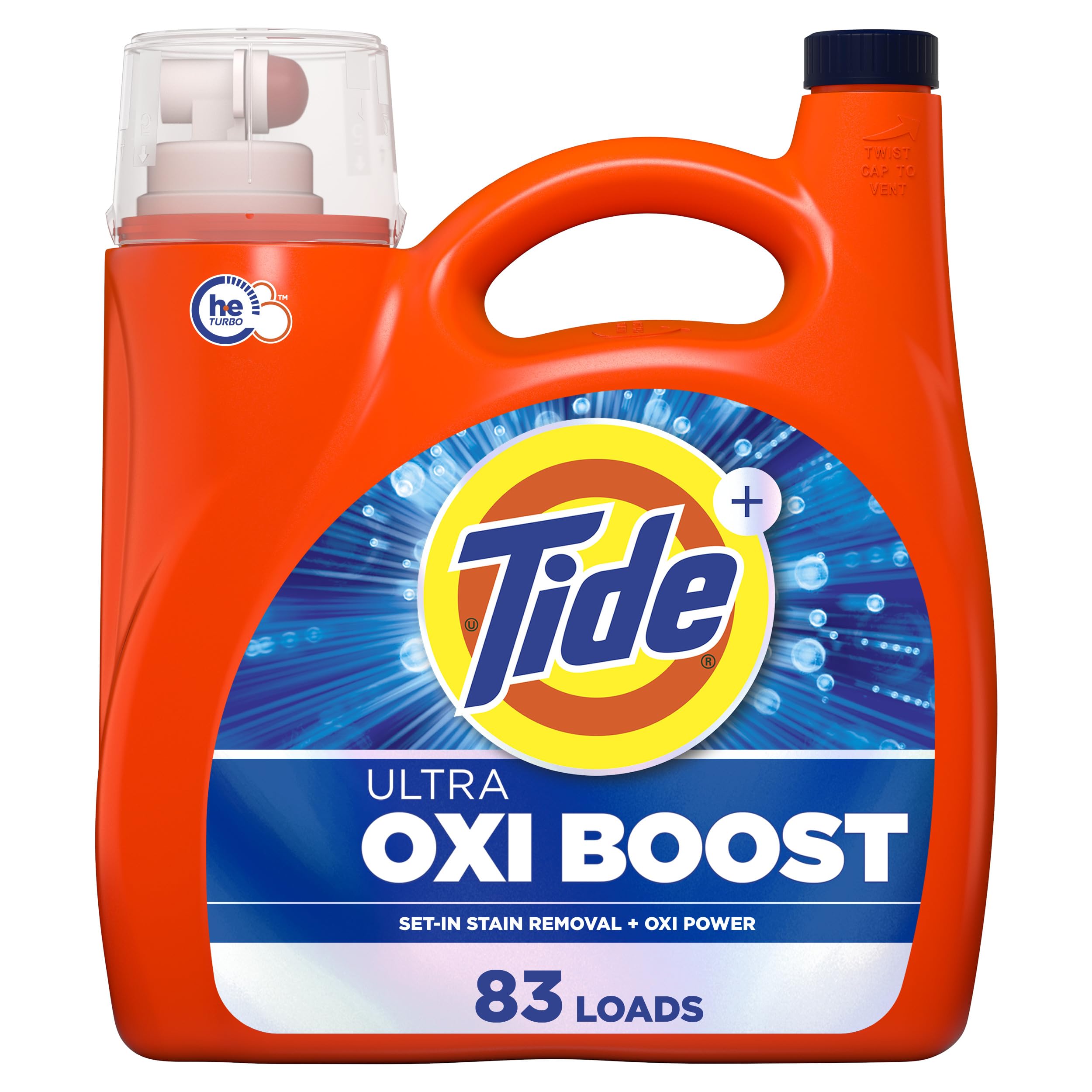 Tide Ultra Oxi Boost Liquid Laundry Detergent Advanced Stain Remover