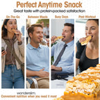 Wonderslim High Fiber Protein Bars – 15g Protein, Gluten Free

