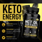 Zeal Naturals MCT Oil Capsules for Keto & Focus

