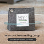Moso Natural Bamboo Charcoal Air Purifying Bag Unscented

