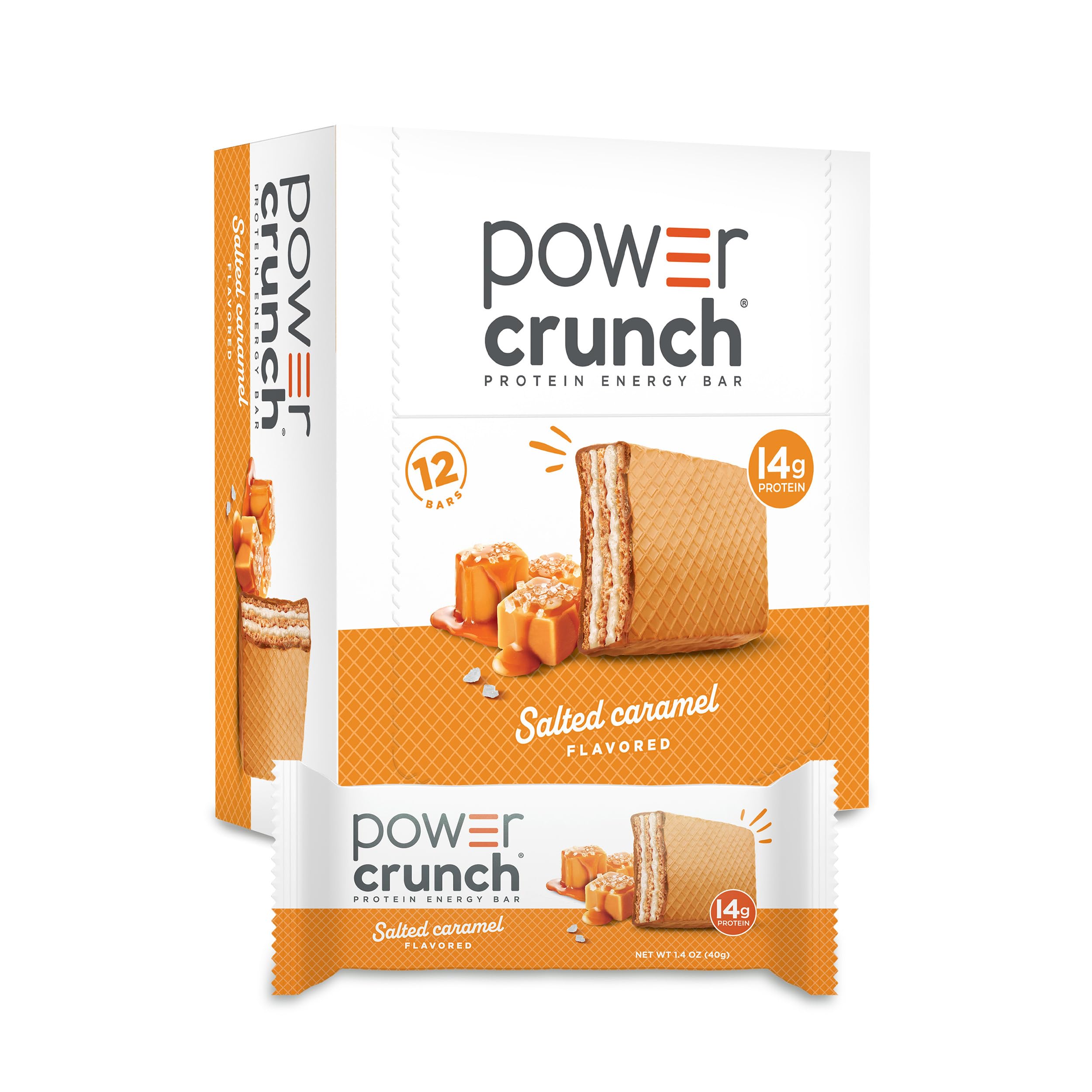 Power Crunch Protein Energy Wafer Bars High-Protein Snack