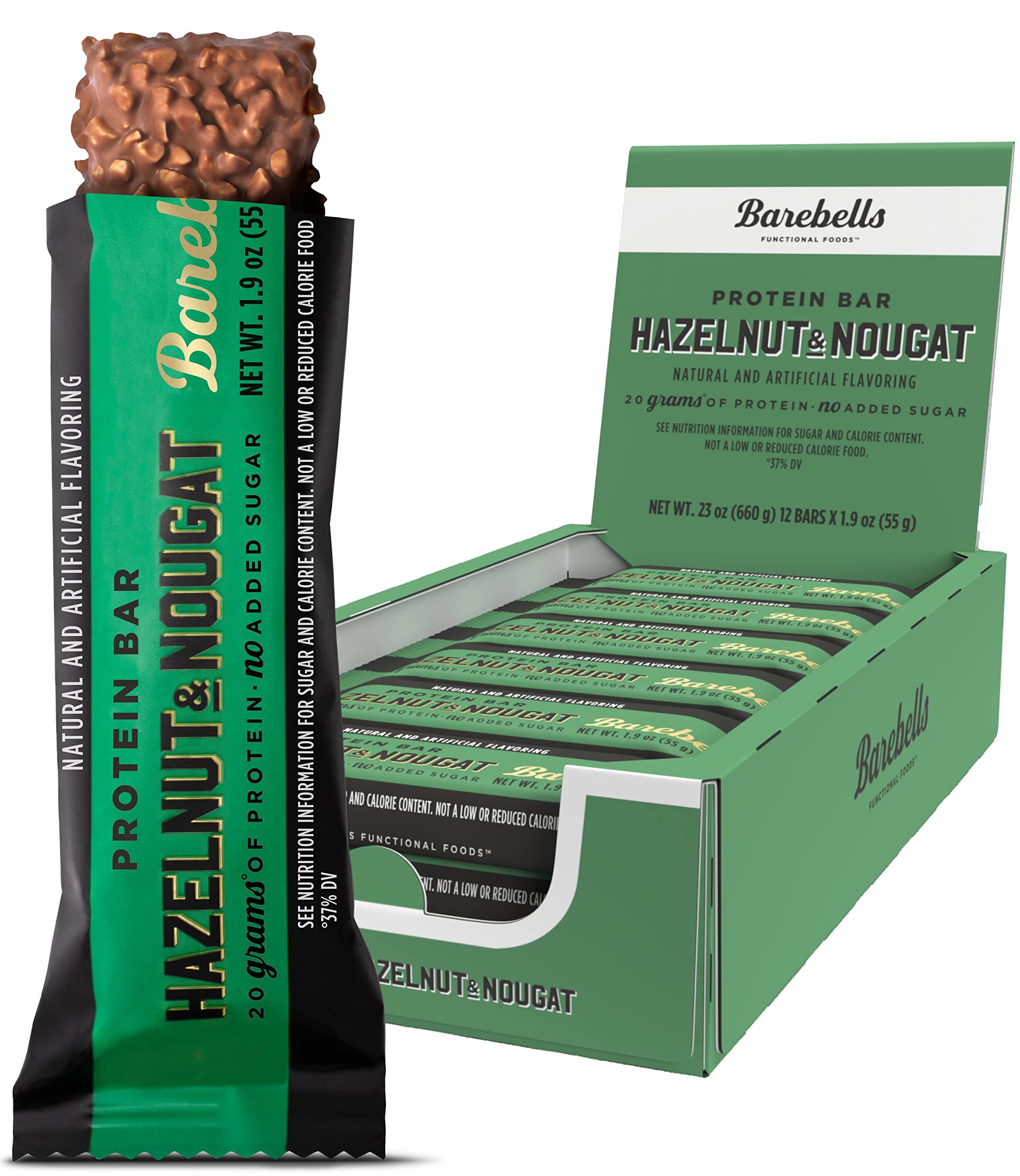 Barebells Protein Bar - 20g Protein, No Added Sugar - High Protein Snack