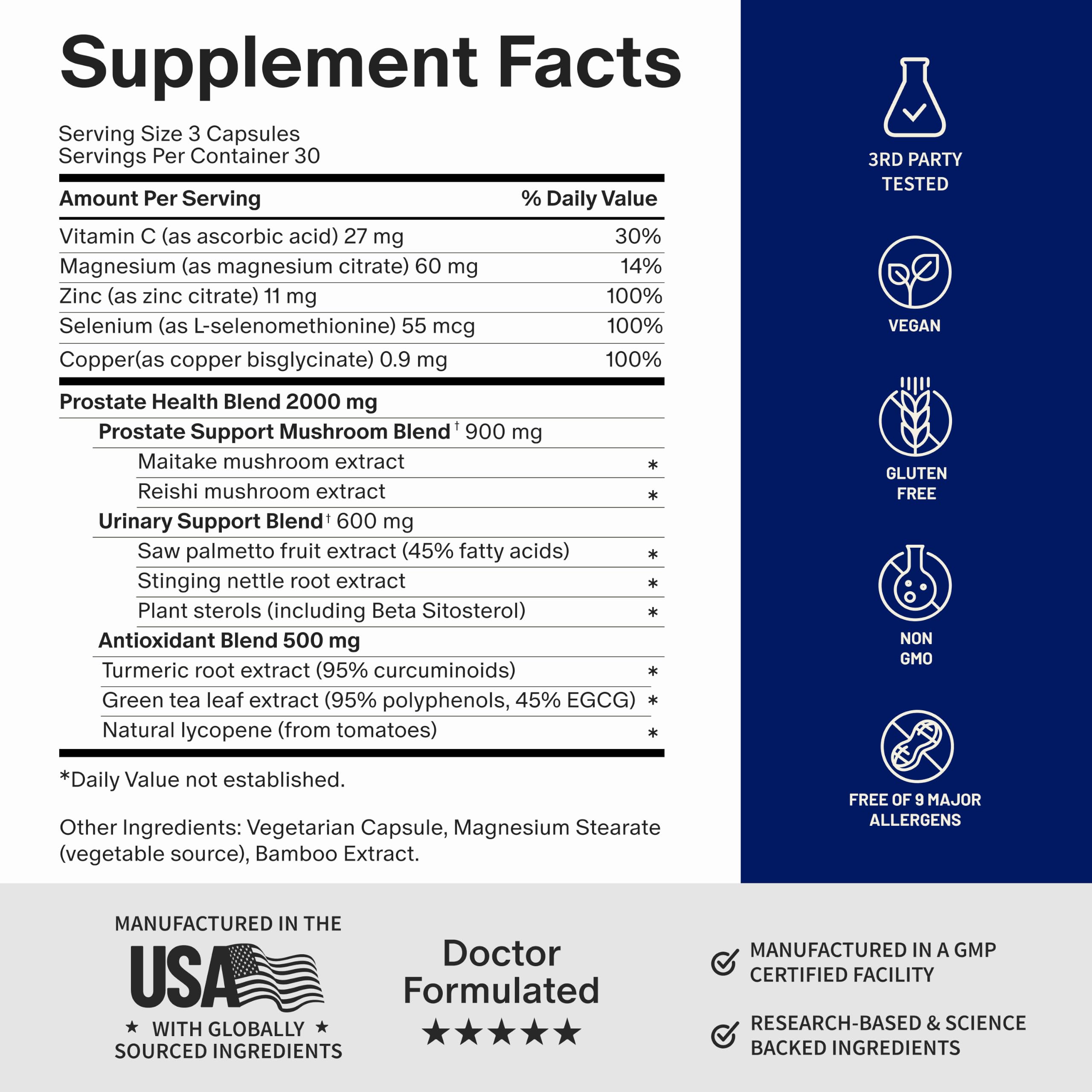 Men's Wellness Bundle by Snap Supplements

