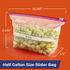 Hefty Calendar Slider Bags with Date Labels

