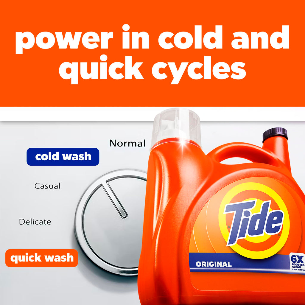 Tide Liquid Laundry Detergent | Concentrated Formula

