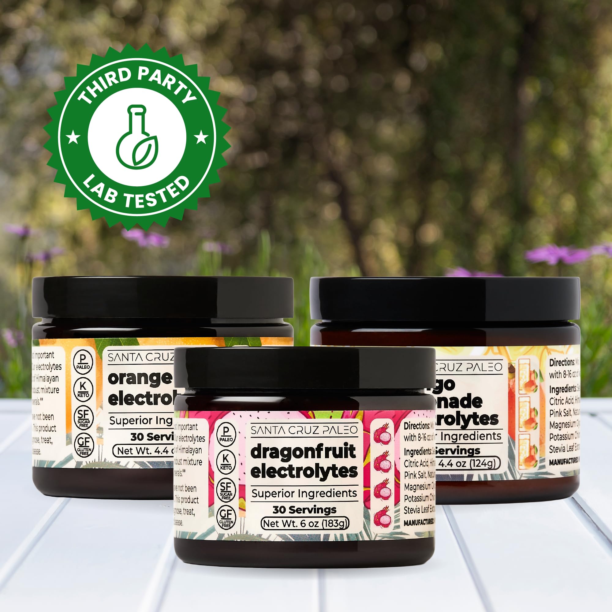 Santa Cruz Paleo Electrolyte Powder | Sugar Free Hydration

