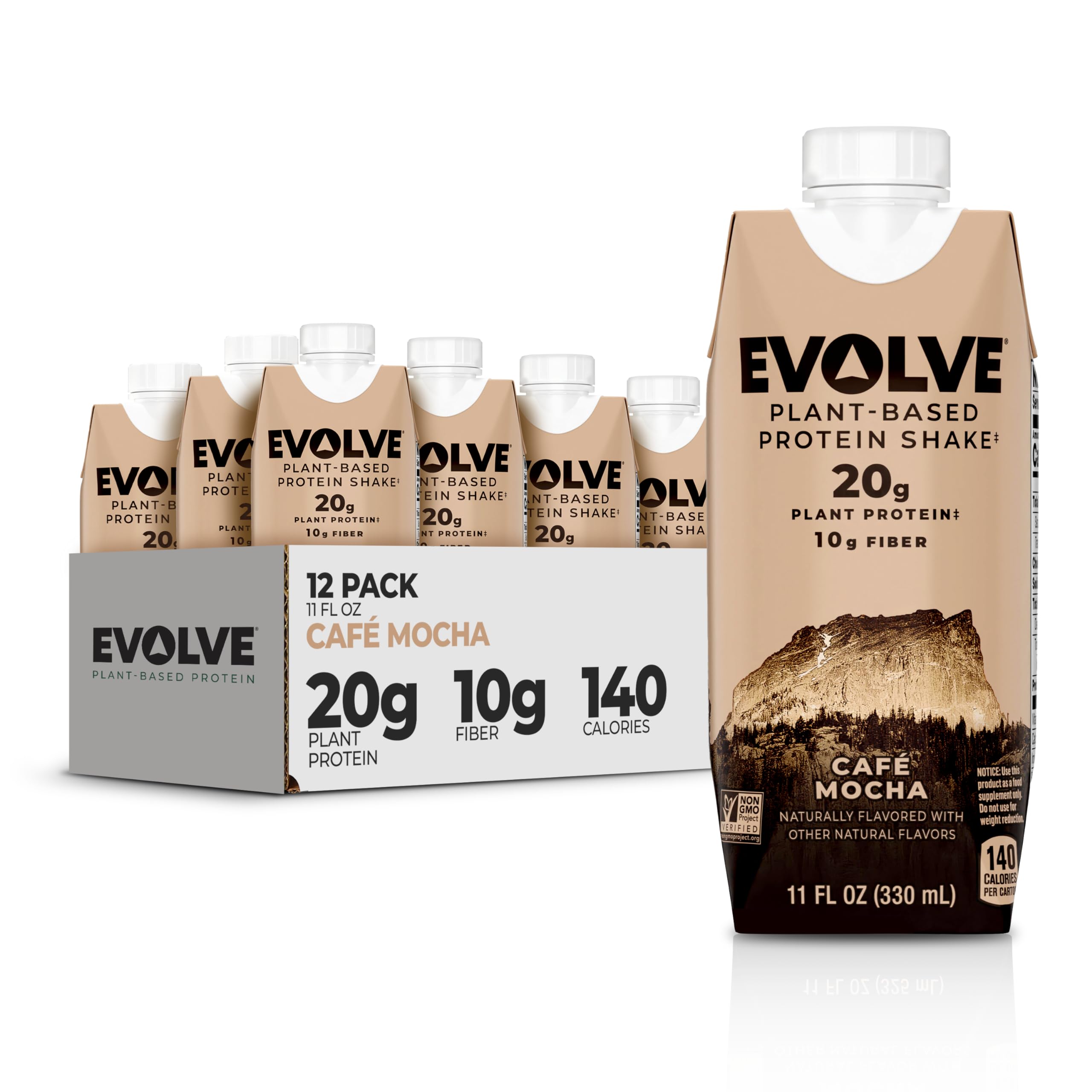 Evolve Plant Based Protein Shake Dairy Free Non-GMO

