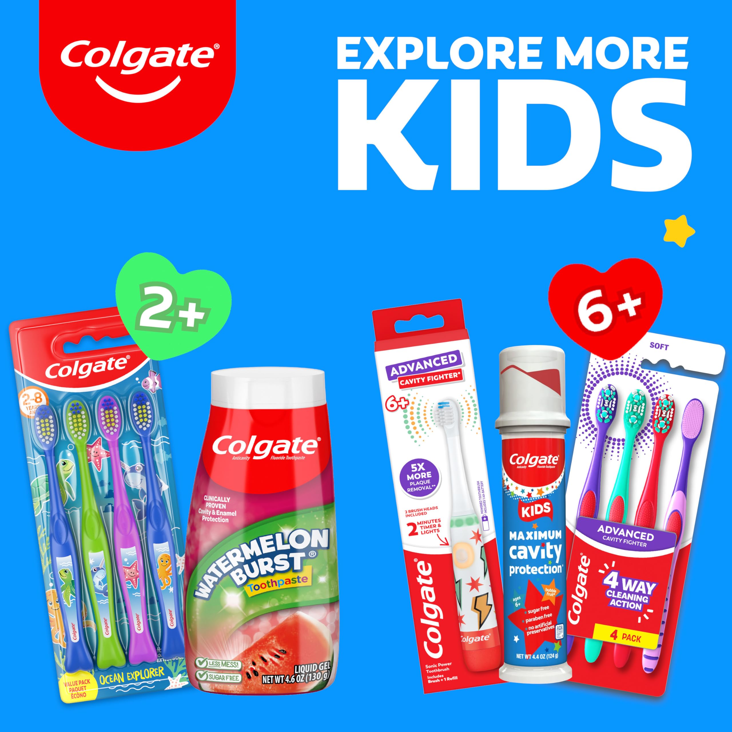 Colgate Kids Toothpaste Pump with Fluoride – Cavity Protection

