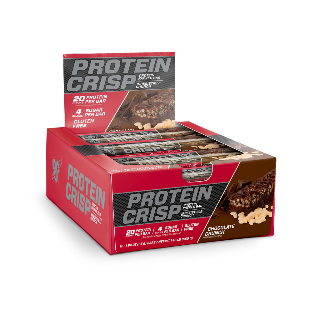 BSN Protein Crisp Bar Gluten-Free High-Protein Snack