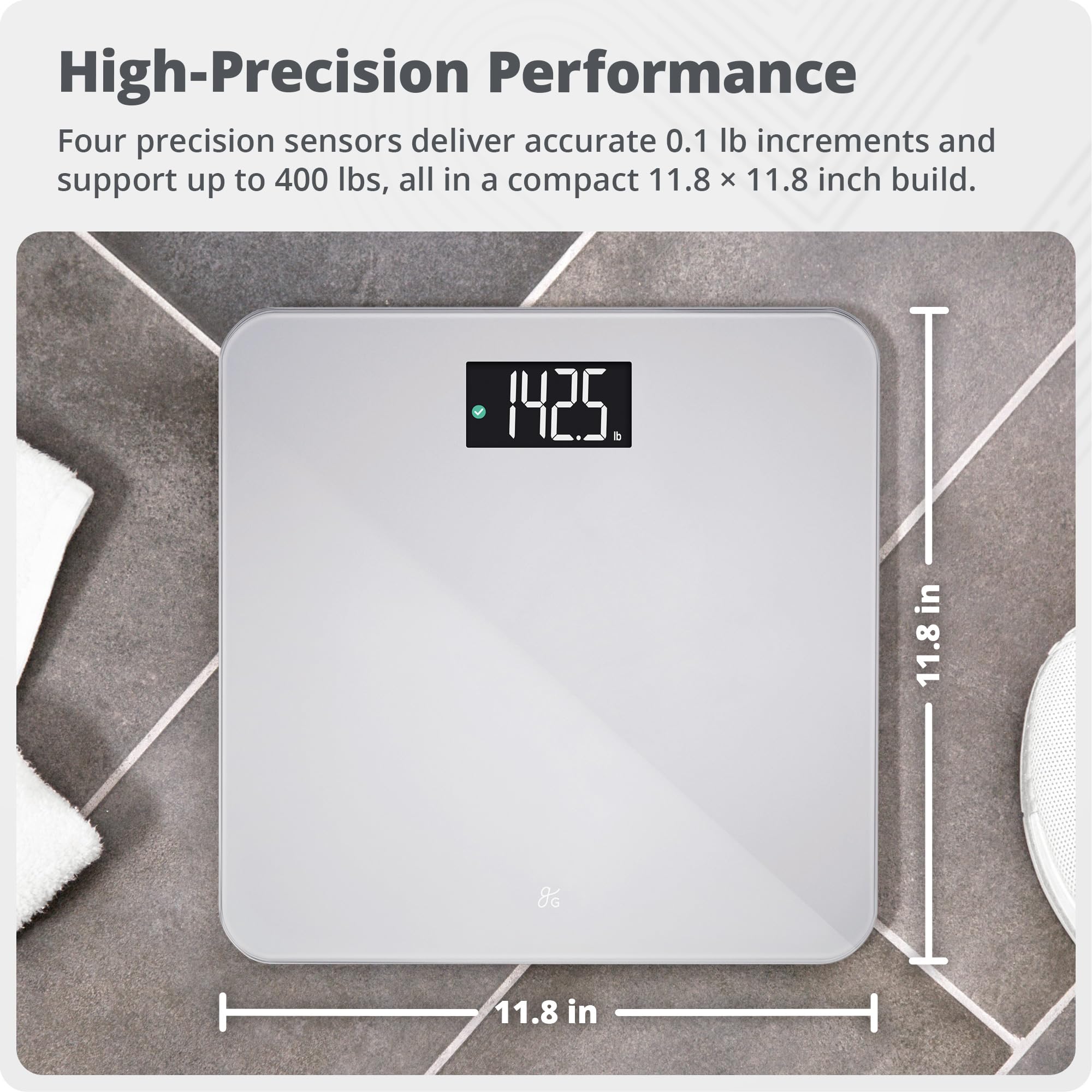 Greater Goods AccuCheck Digital Body Weight Scale

