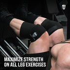 Gymreapers Knee Wraps 72 Inch for Squats and Powerlifting

