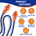 Ear Plugs: Quality Reusable Silicone for Noise Reduction

