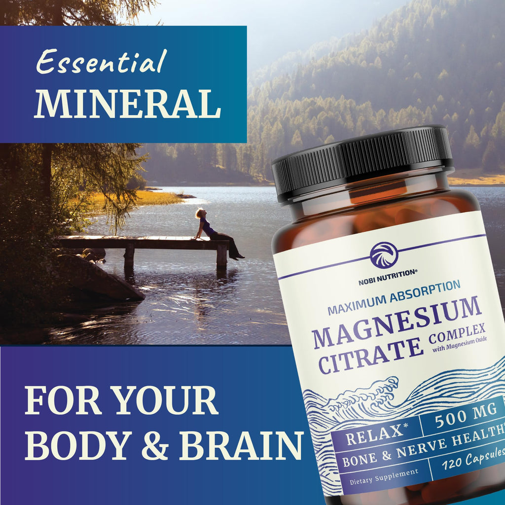 Magnesium Citrate Complex for Calm and Digestive Support


