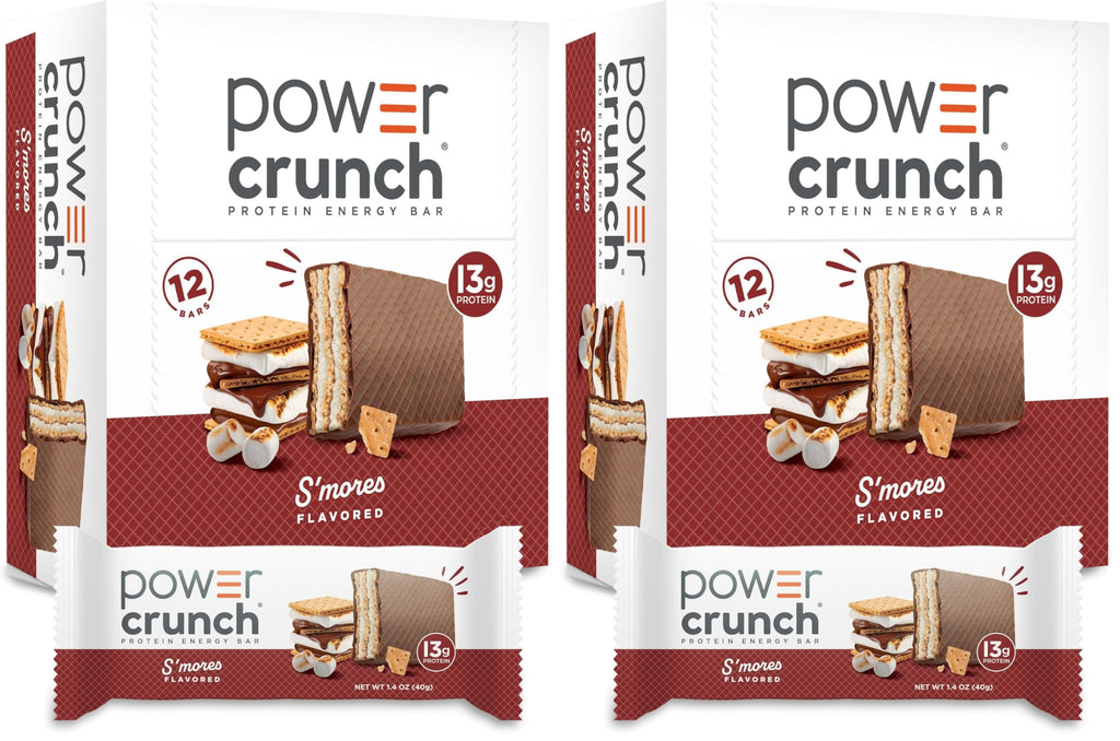 Power Crunch Protein Energy Wafer Bars S'Mores 1.4 oz