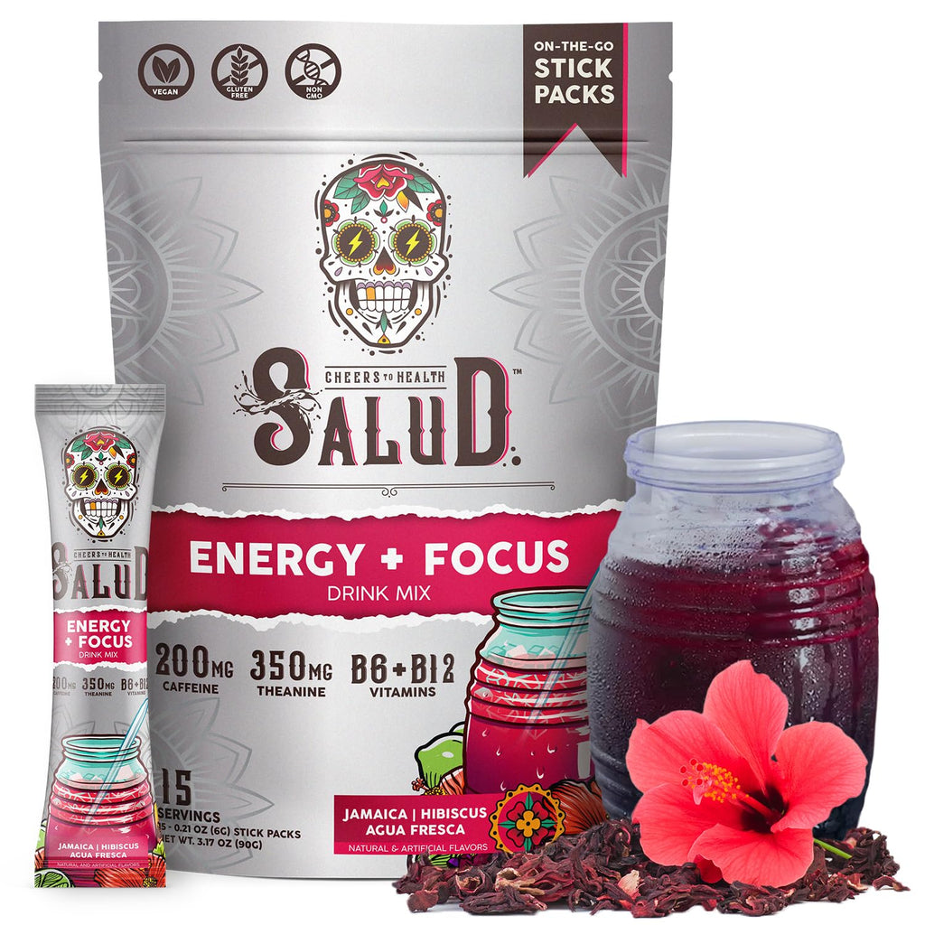 Salud 2-in-1 Energy Drink Powder + Focus

