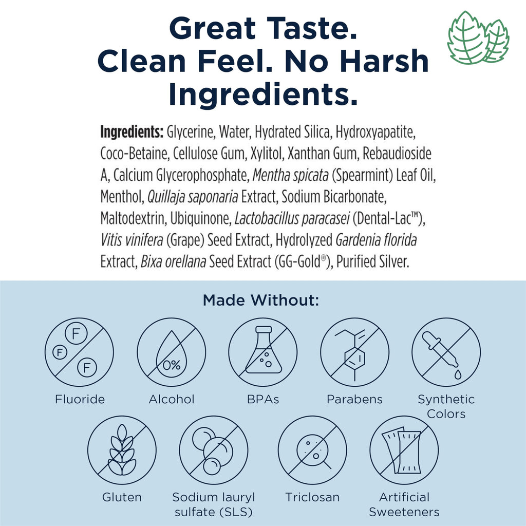 Designs for Health PerioBiotic Hydroxyapatite Toothpaste

